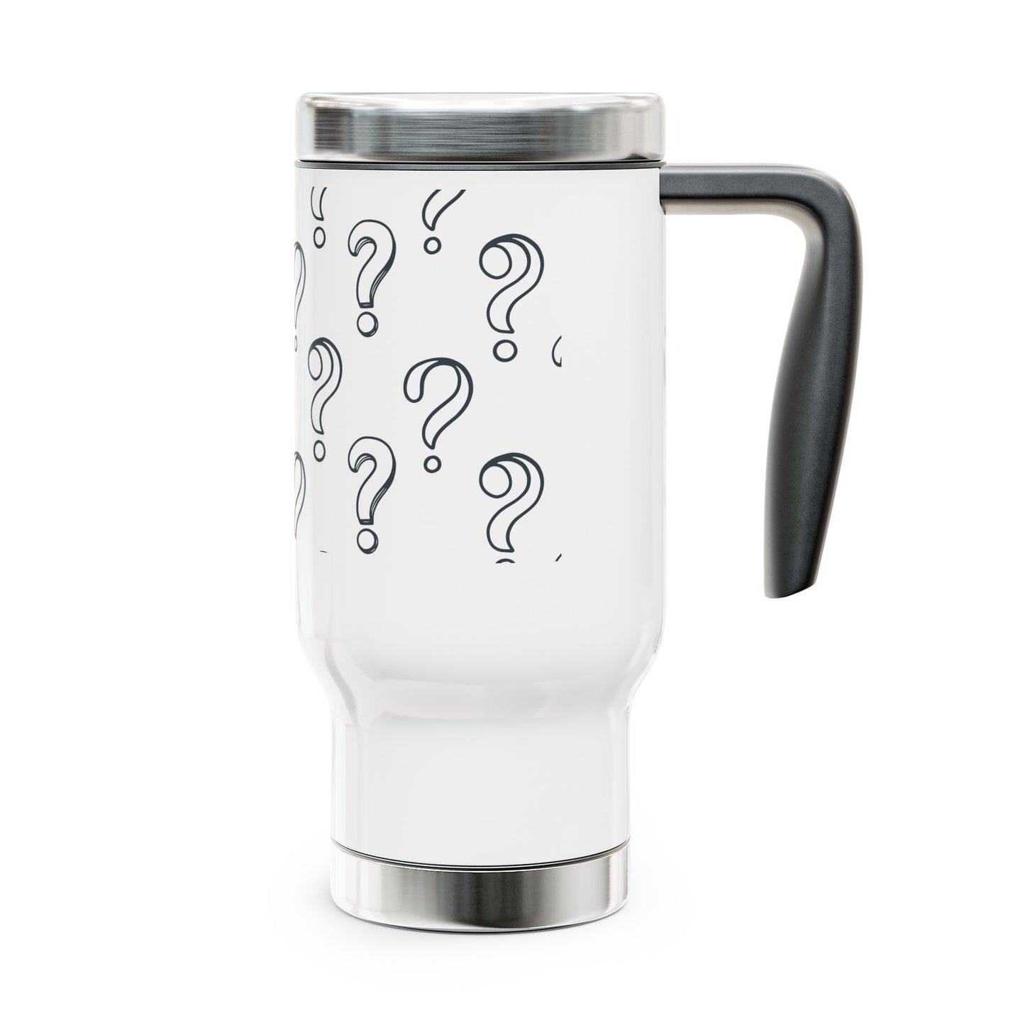 Stainless Steel Travel Mug with Handle - 14oz | Adventure-Ready Insulated Design