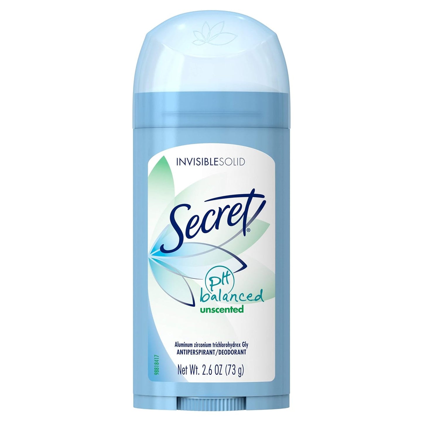 Antiperspirant and Deodorant for Women, 24Hr Sweat & Odor Protection, PH Balanced Protection, Gentle on Skin, Invisible Solid, Clean Lavender Scent, 2.6 Oz (Pack of 2)