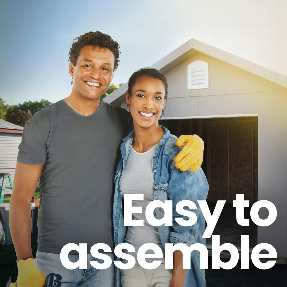 Do-It Yourself Astoria 12 Ft. X 20 Ft. Wood Garden Shed Storage with Smartside and Floor System Included (240 Sq. Ft.)