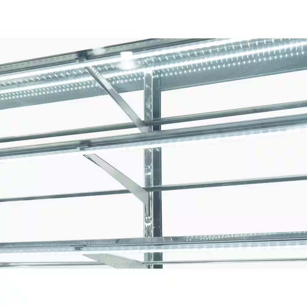 71 In. 30 Cu.Ft. Refrigerated Bakery Display Case Stainless Steel Glass Front