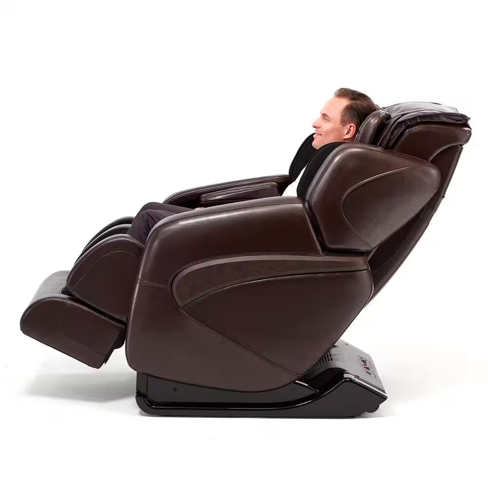 Jin Espresso Synthetic Leather SL Track Massage Chair