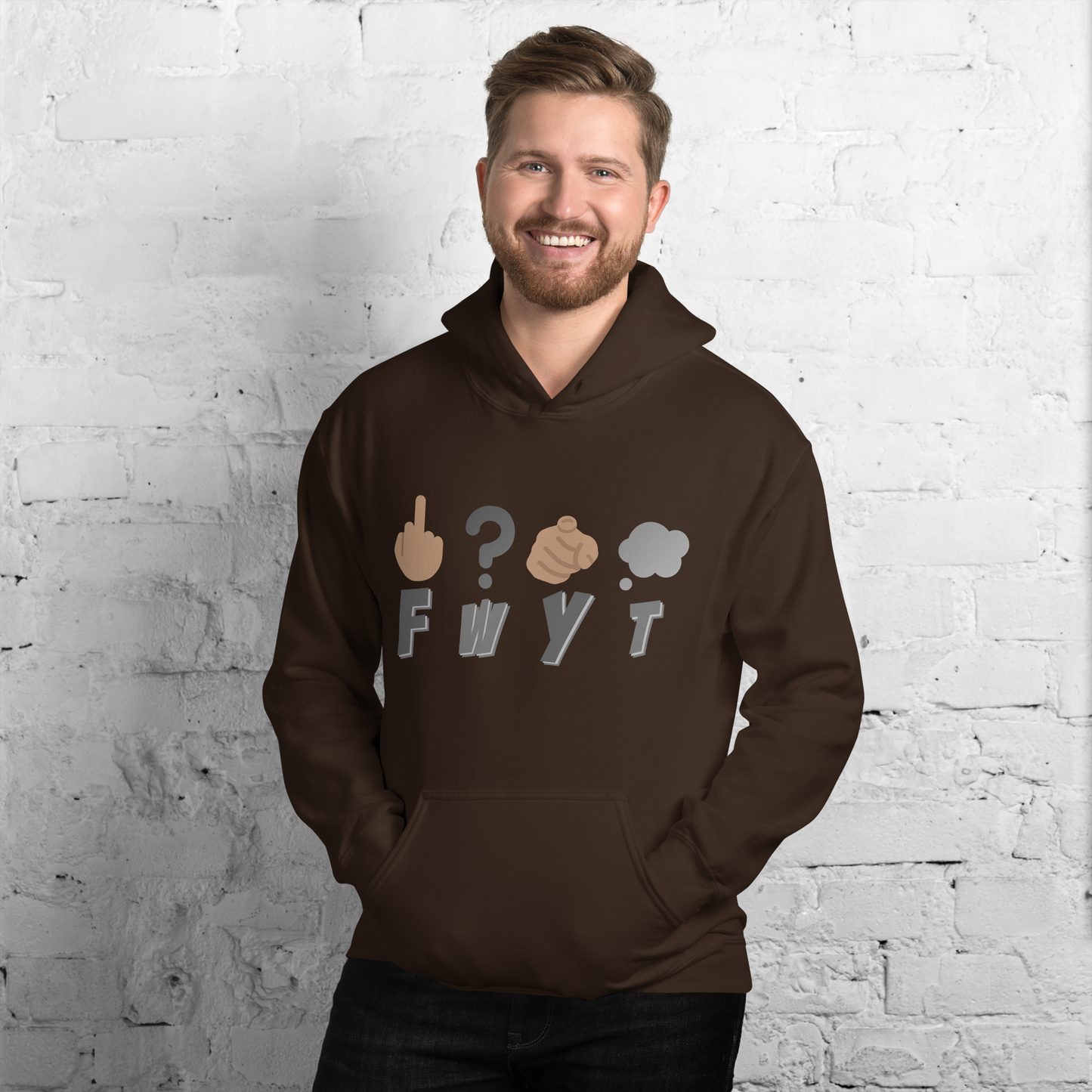 Unisex Hoodie FWYT Bold Statements Hoodie Collection