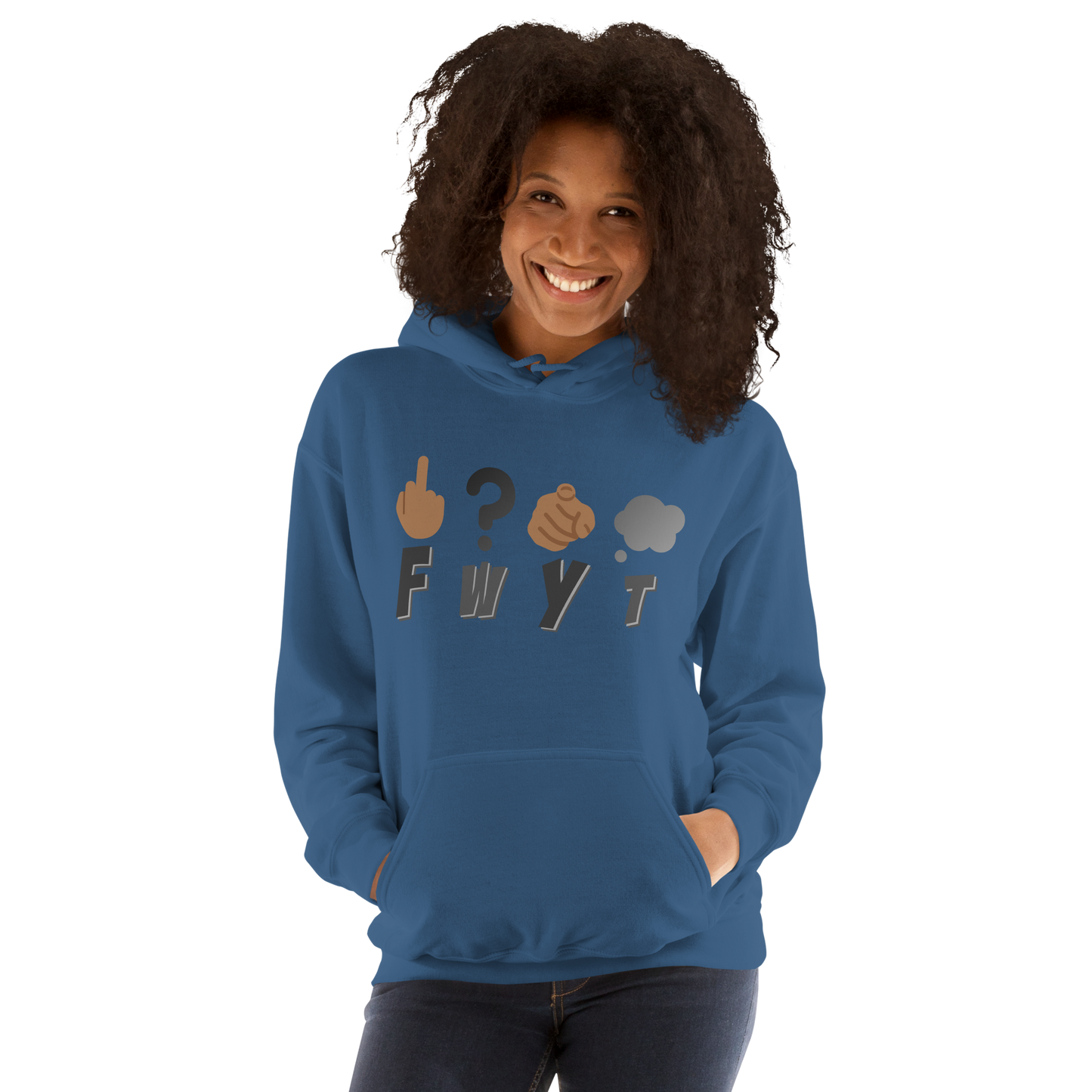 Unisex Hoodie FWYT Bold Statements Hoodie Collection