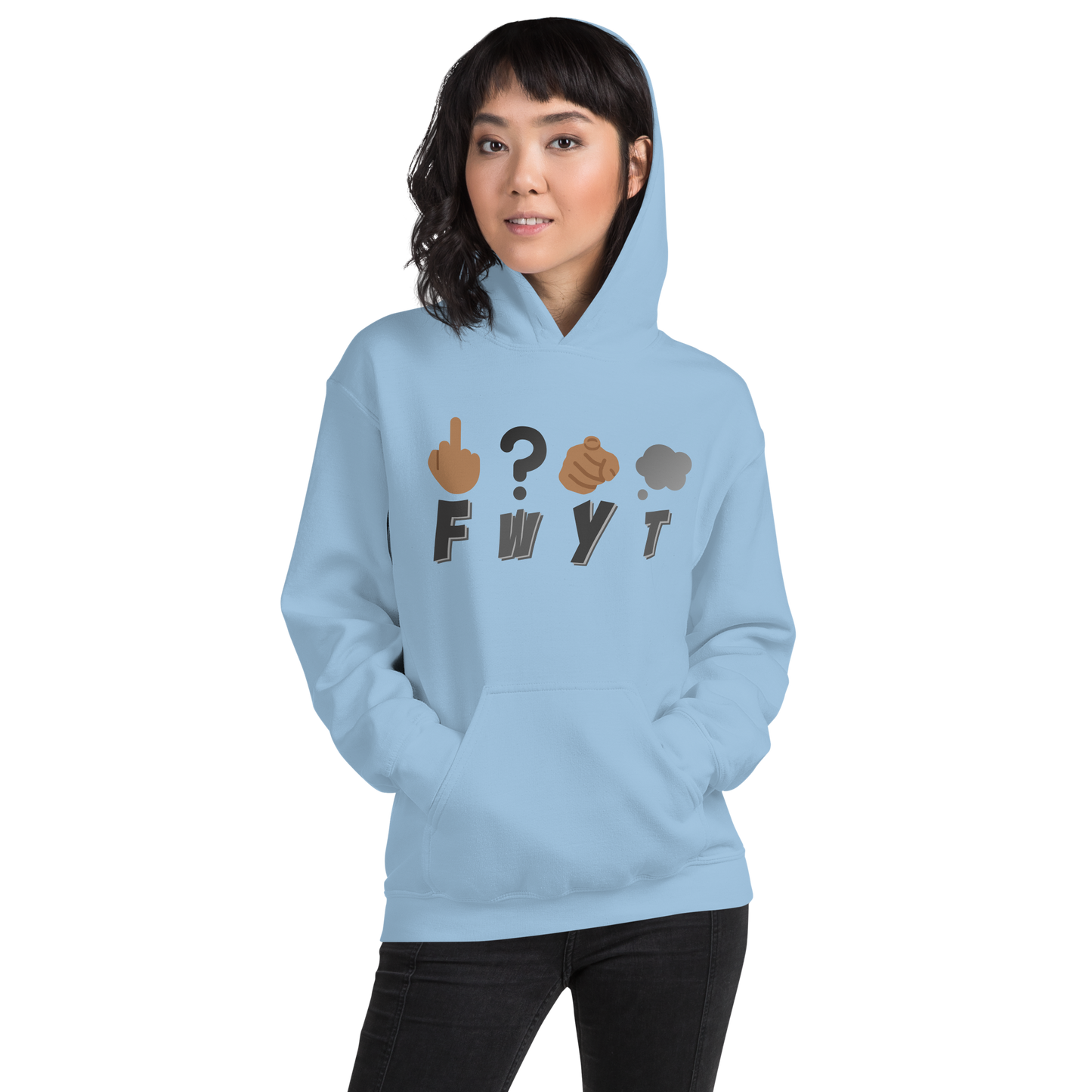 Unisex Hoodie FWYT Bold Statements Hoodie Collection