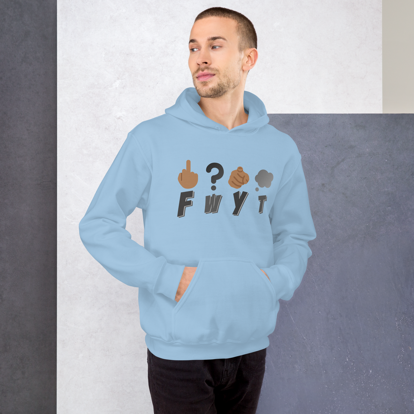 Unisex Hoodie FWYT Bold Statements Hoodie Collection