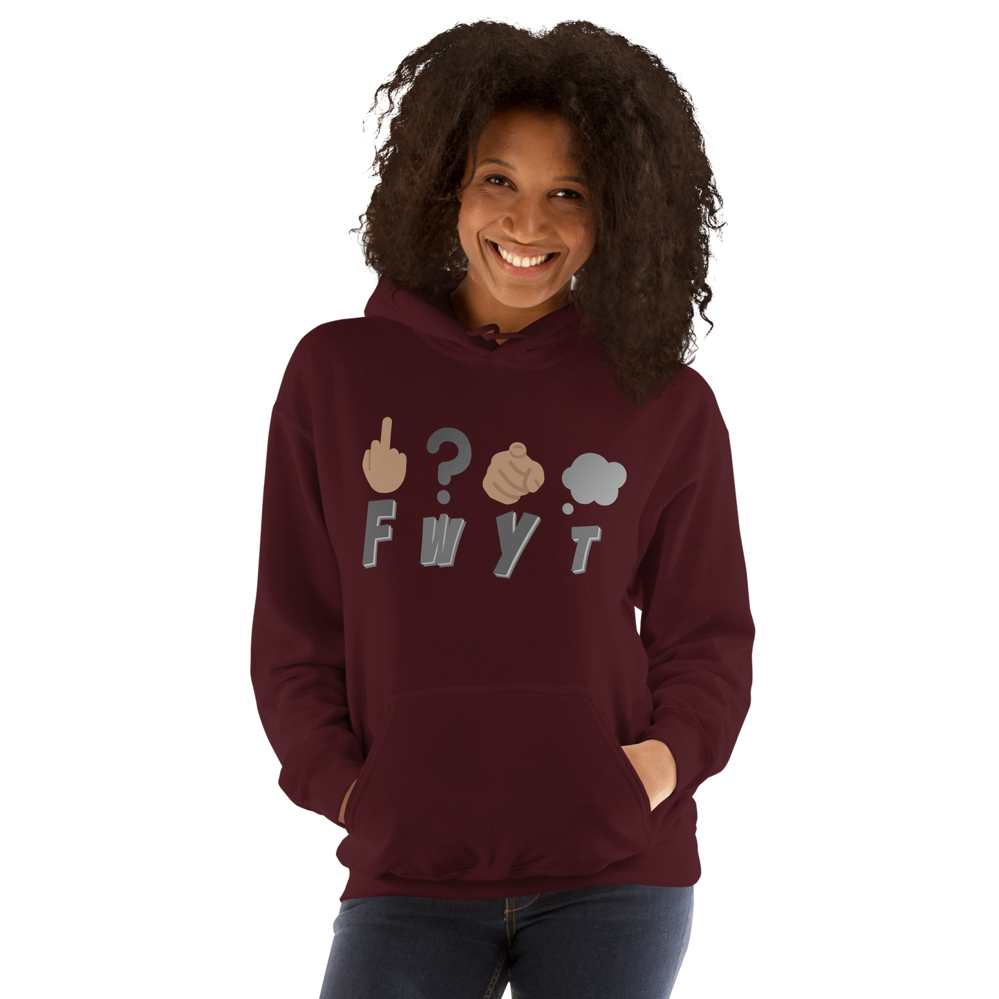 Unisex Hoodie FWYT Bold Statements Hoodie Collection