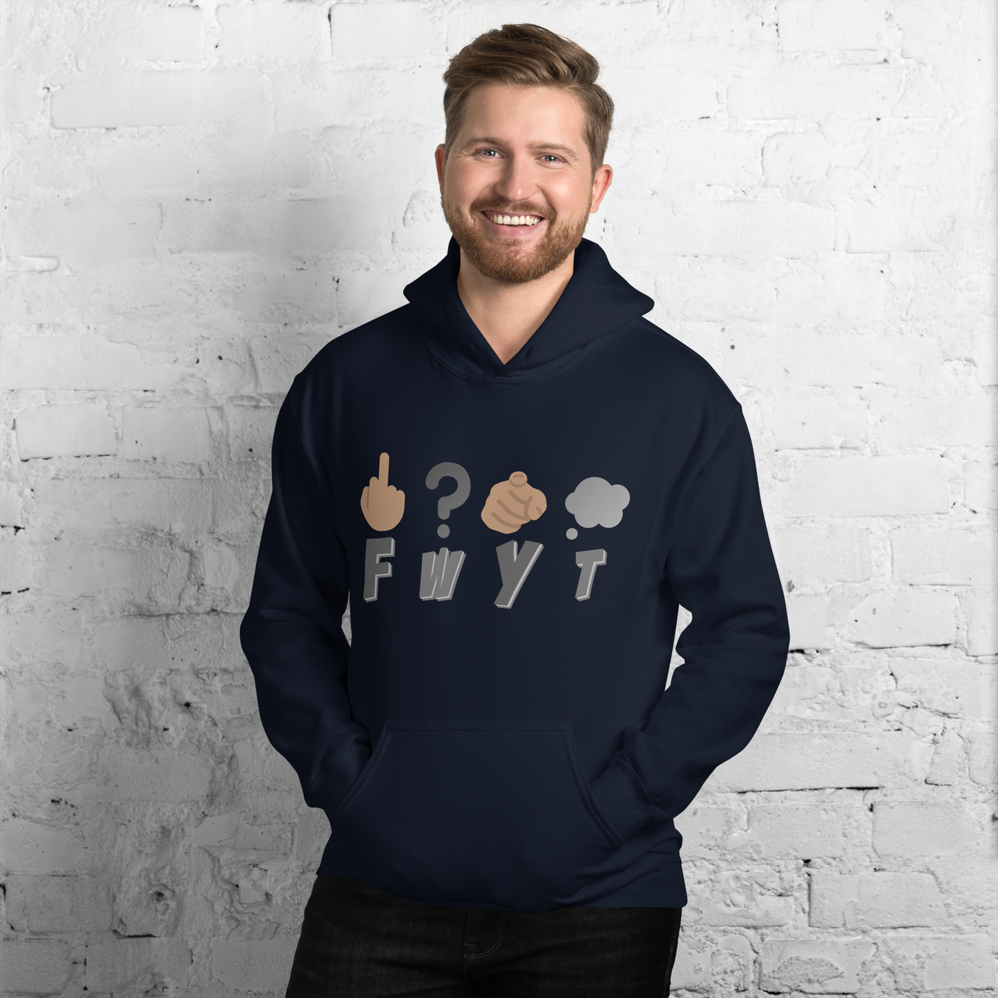 Unisex Hoodie FWYT Bold Statements Hoodie Collection