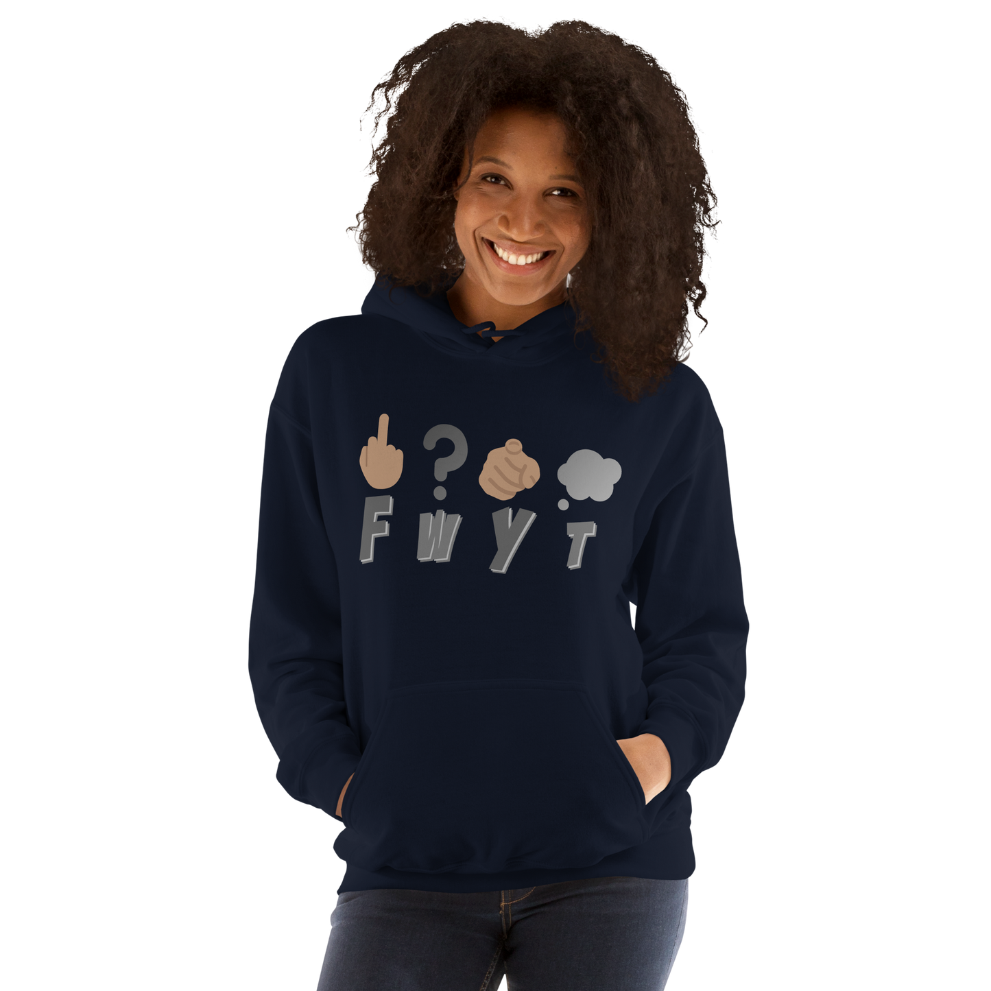 Unisex Hoodie FWYT Bold Statements Hoodie Collection