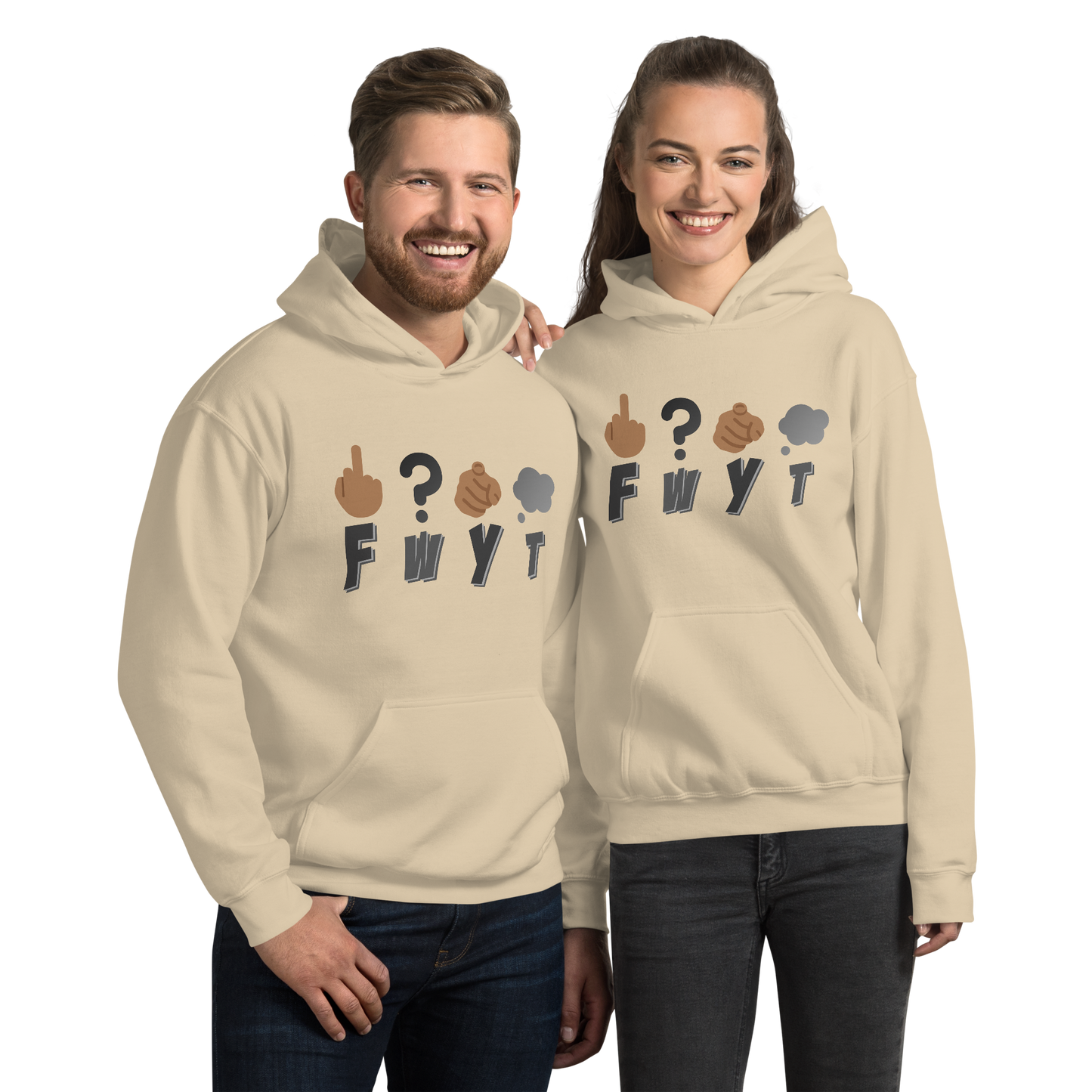 Unisex Hoodie FWYT Bold Statements Hoodie Collection