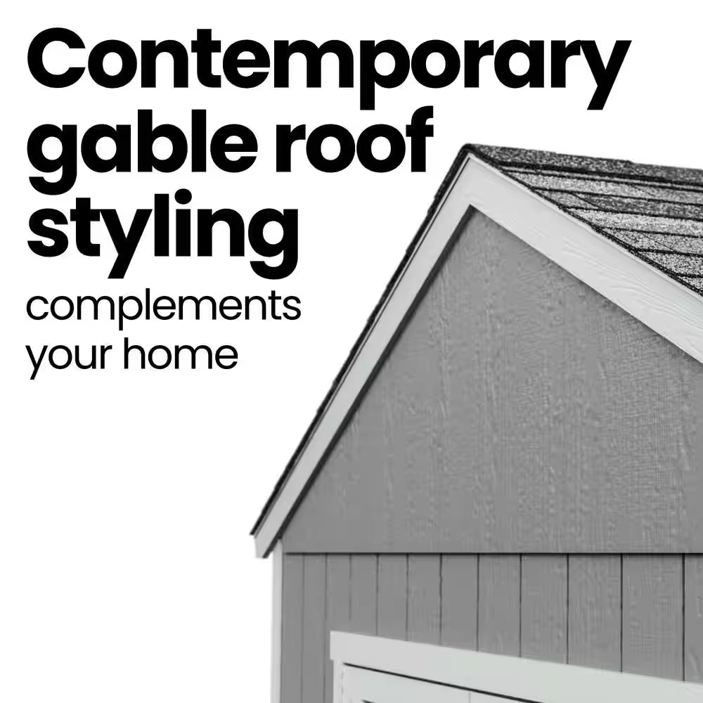 Do-It Yourself Astoria 12 Ft. X 20 Ft. Wood Garden Shed Storage with Smartside and Floor System Included (240 Sq. Ft.)