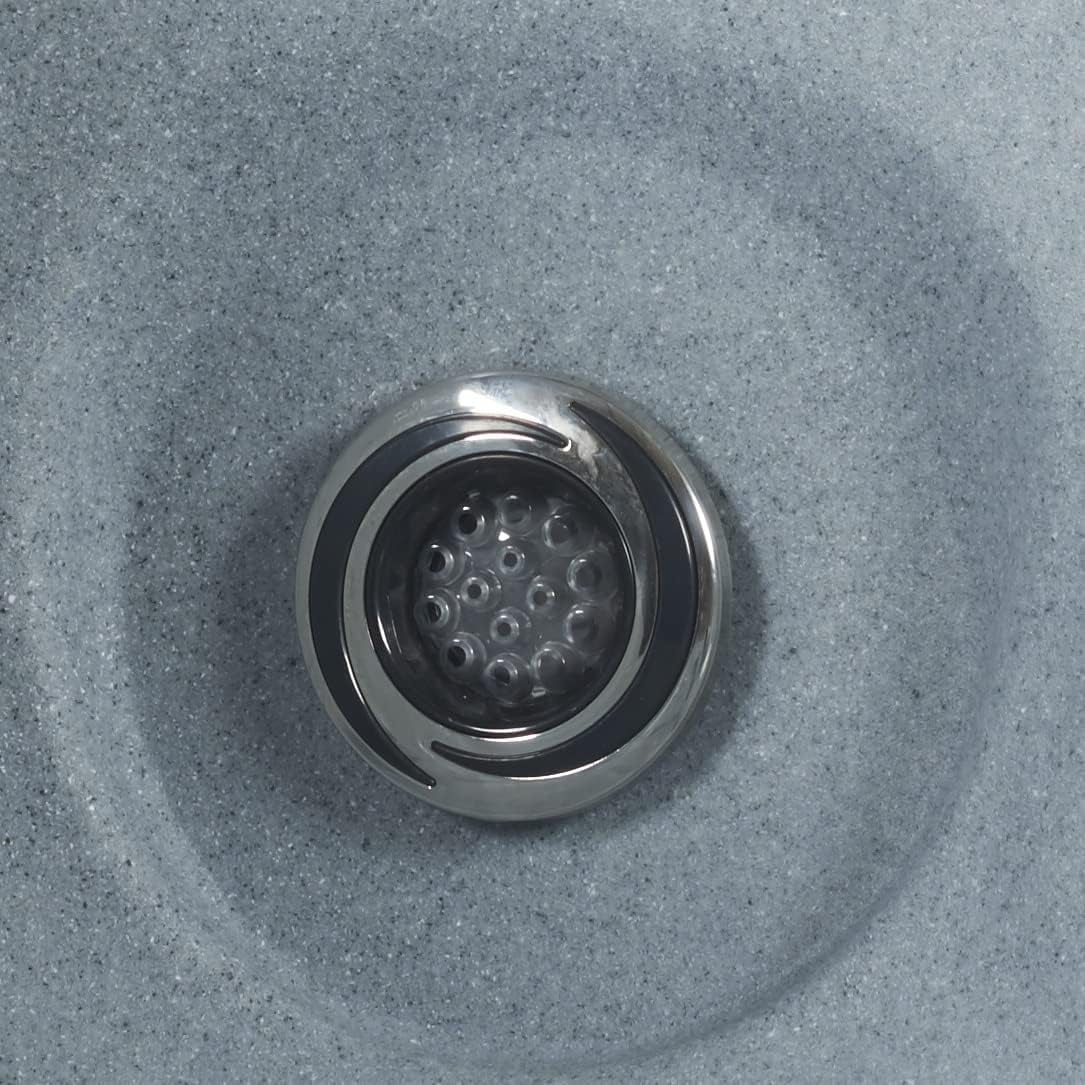 Trend 28-Jets Lounger Hot Tub Seats 5, Plug & Play, Gray, Rectangle, by